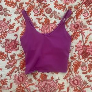 Lululemon align tank size 2 vivid plum RARE